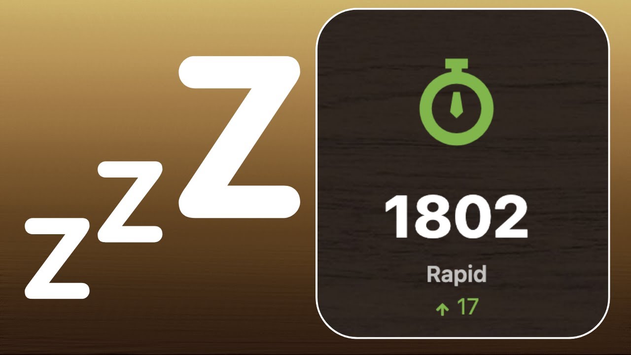 💤 Boring (But Effective) Tips To Reach 1800
