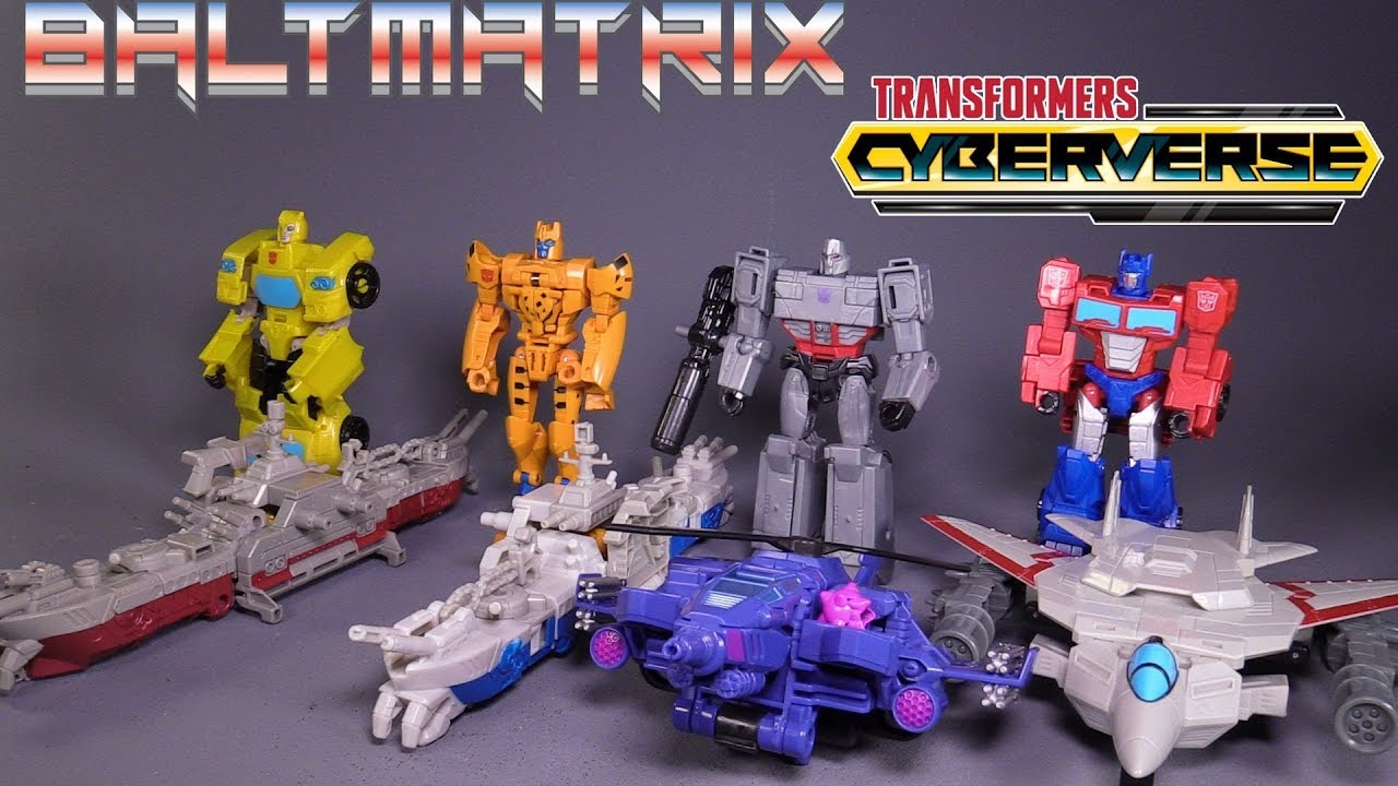 TRANSFORM!!! Transformers Cyberverse Spark Armor Elite Class Wave 1 Figures