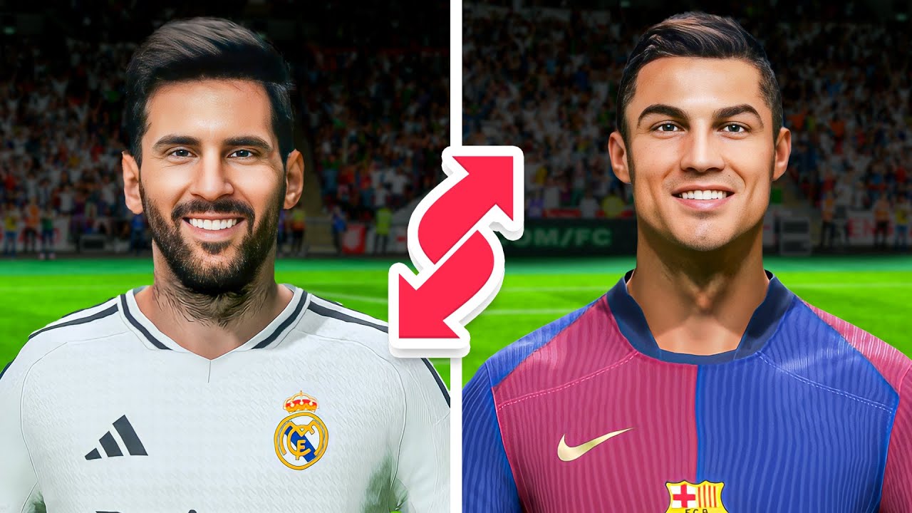 What If Messi & Ronaldo Swapped Careers ?