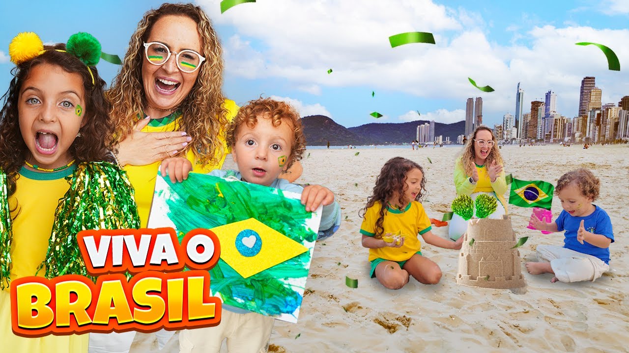 COMEMORAMOS O DIA DA INDEPEND&Ecirc;NCIA DO BRASIL - FAM&Iacute;LIA BELLA E LUCCA SHOW