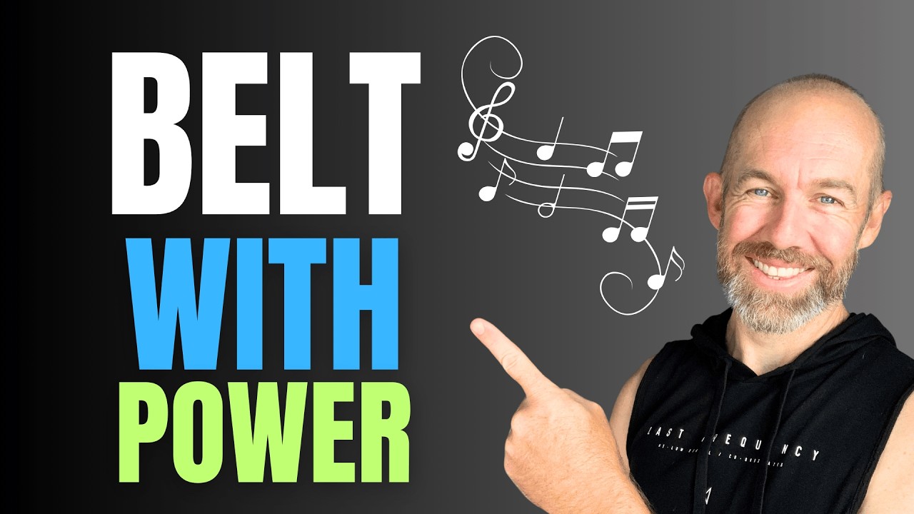 Ремень как профессионал! Упражнение №1 для более сильного звучания высоких нот
