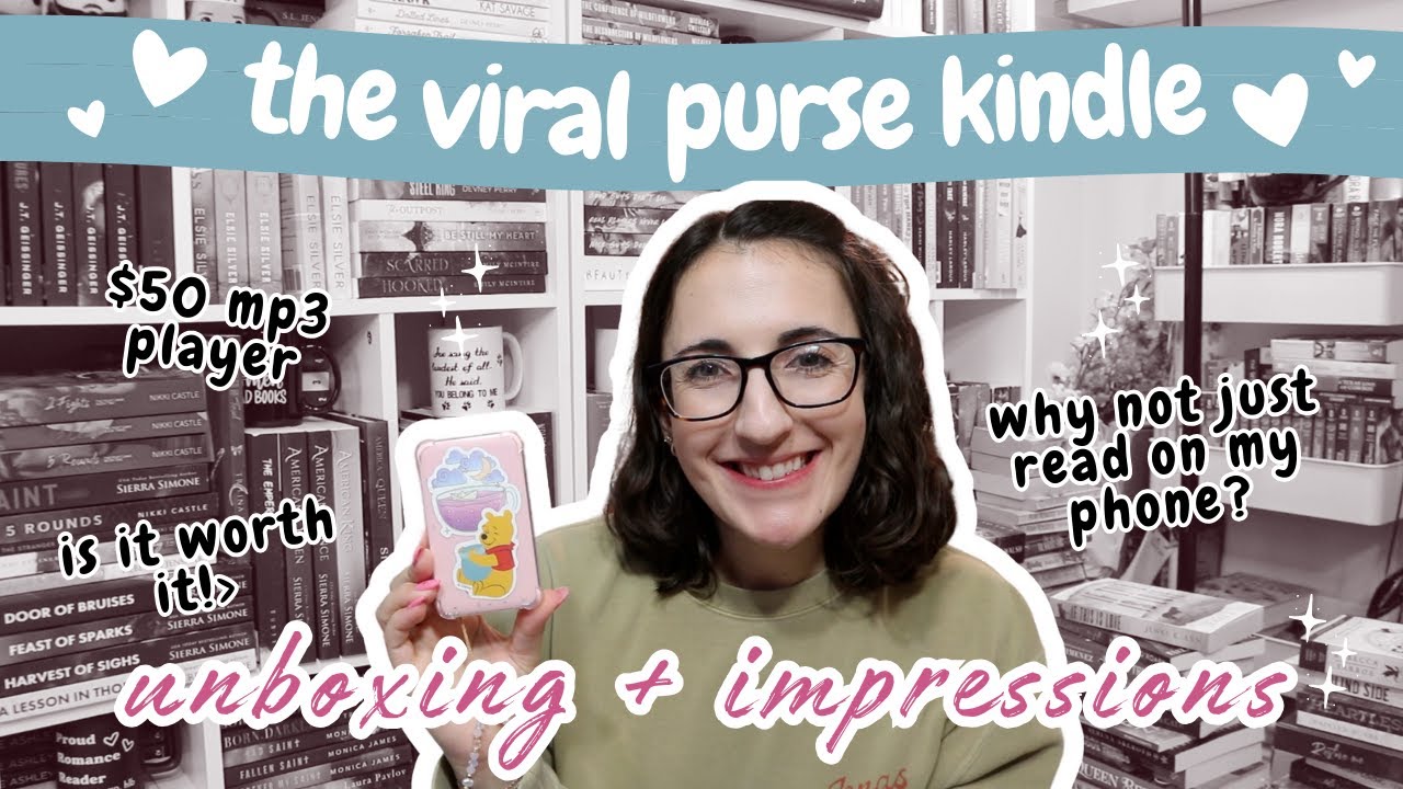 I Bought the Viral Purse Kindle | Oilsky MP3 Player Unboxing and Review