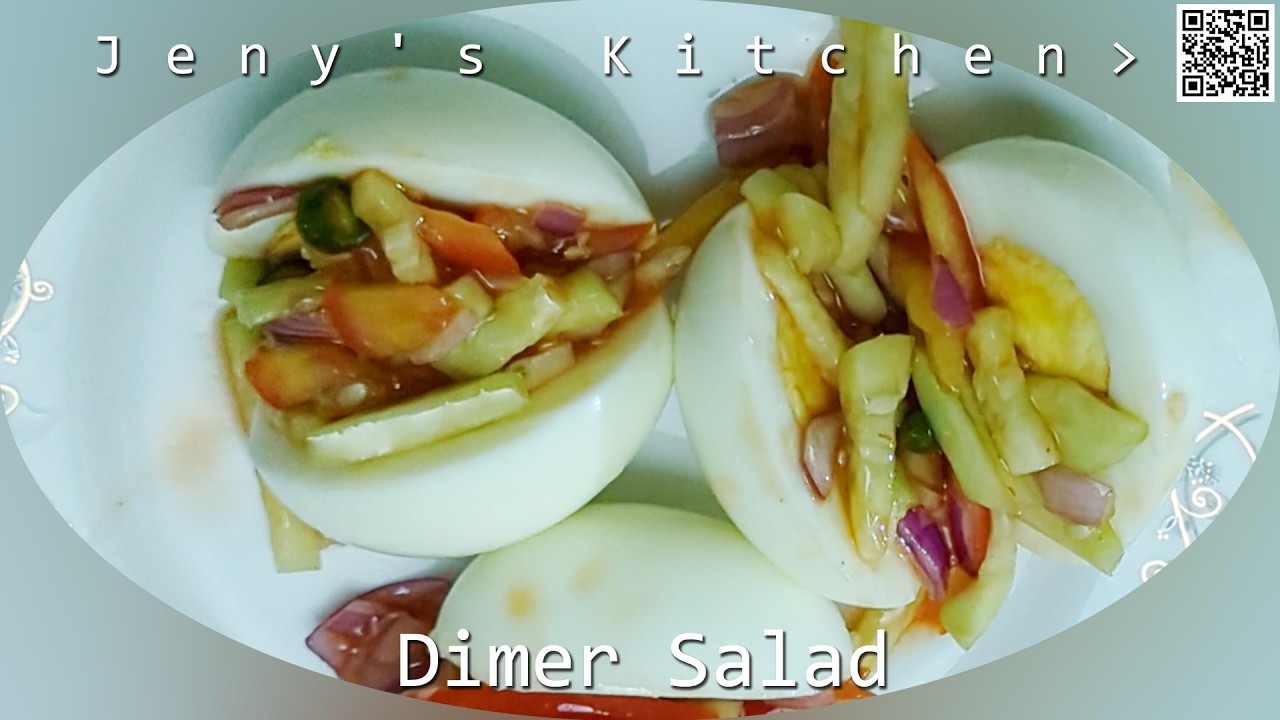 কিভাবে ডিমের সালাদ বানাবেন? | Healthy  Egg Salad Recipe | ডিমের সালাদ রেসিপি | ‪@JenysKitchens