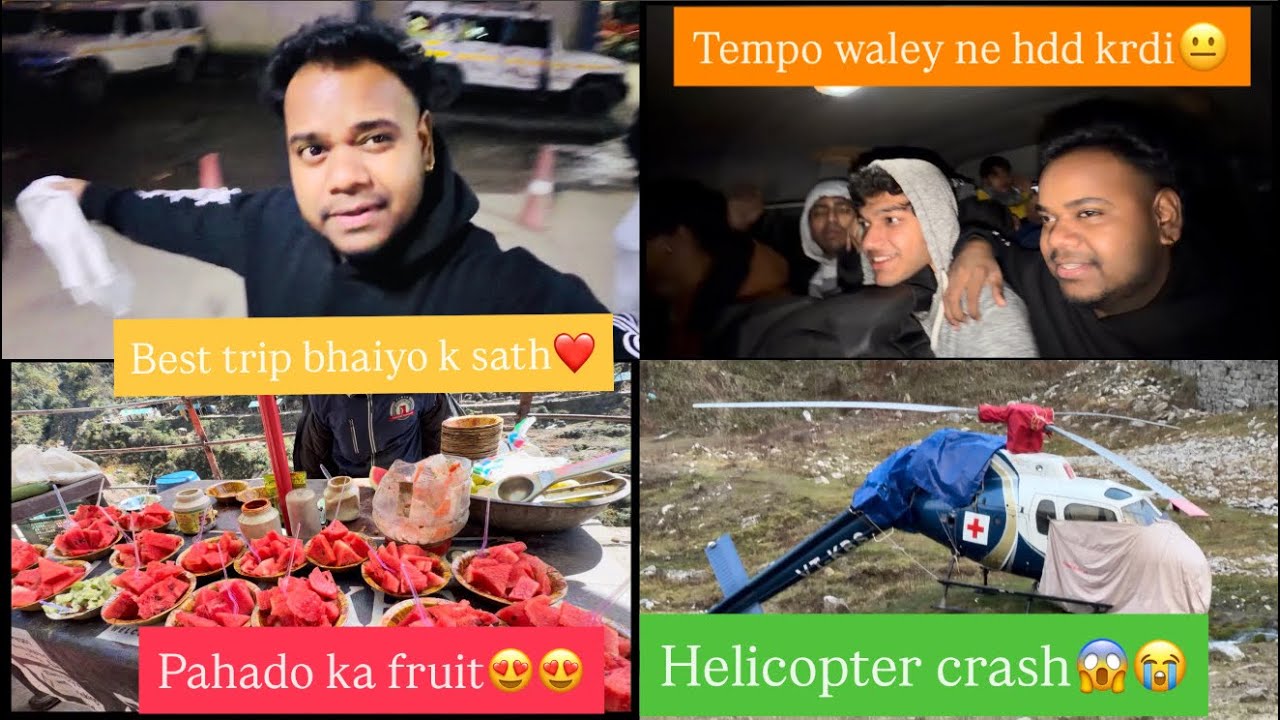 FINALLY KEDARNATH KA 2nd part 😍🙌🏼PHONE KA DATA RECOVER HO GYA🙈6 mahine bad #kedarnath #youtube #bhai