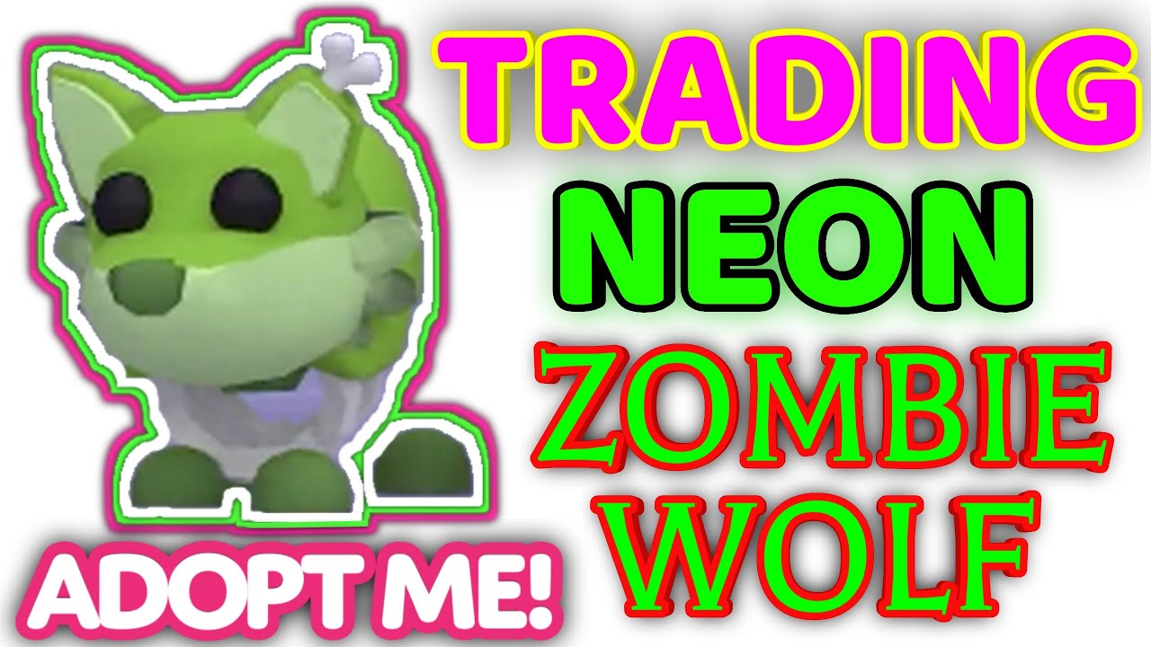Should I have Declined these trade offers for Neon Zombie Wolf in Adopt me! 🙈🤷😱