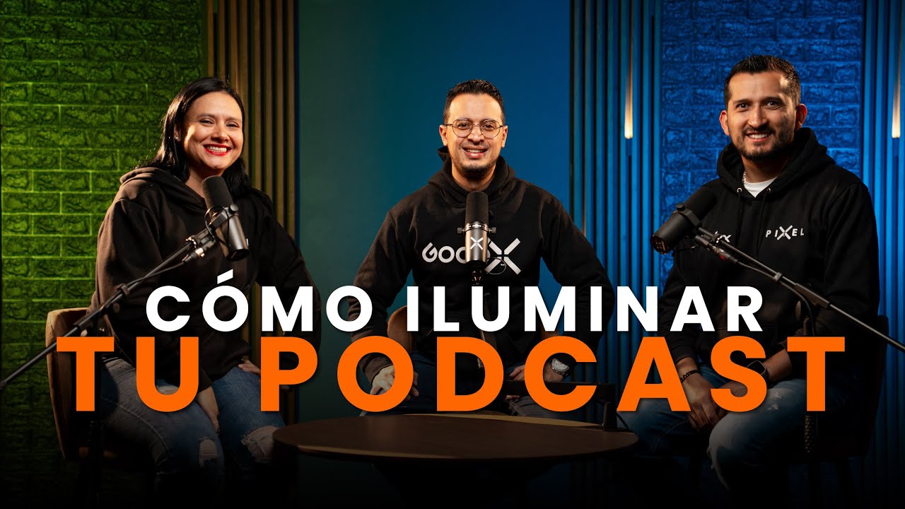 COMO ILUMINAR UN PODCAST I ESTOS SON LOS EQUIPOS QUE YO UTILIZO