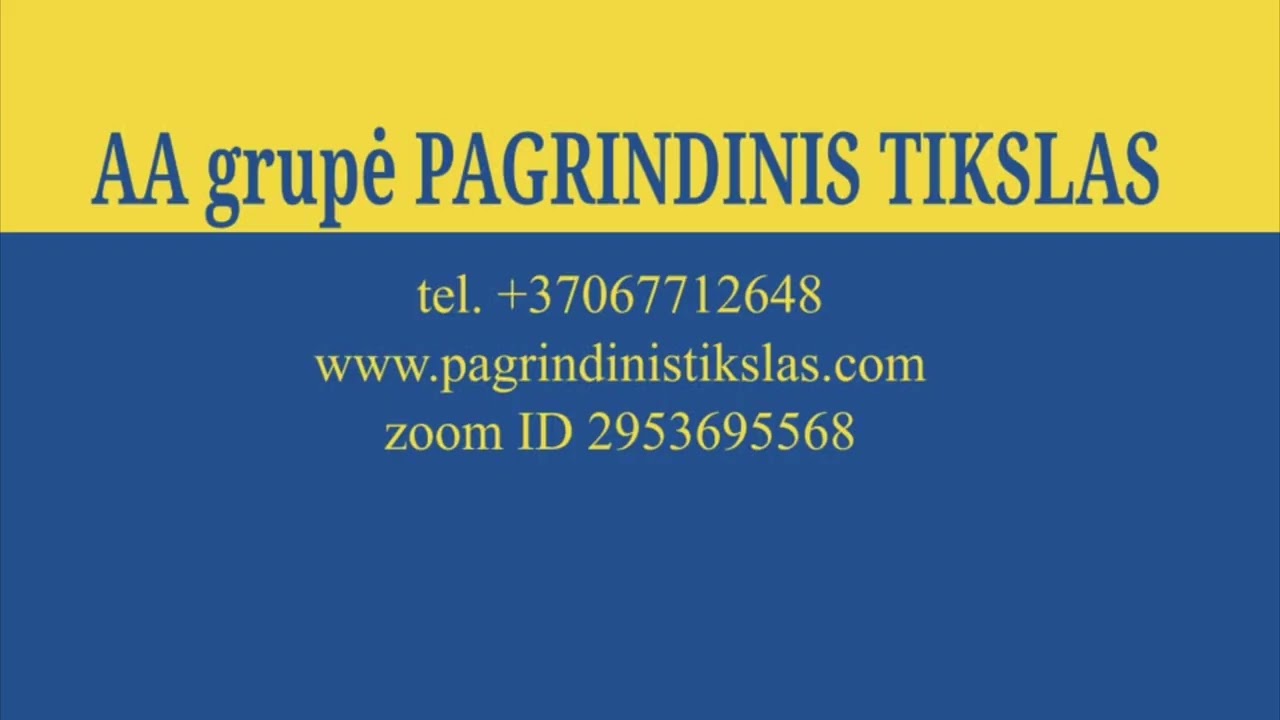 Vaidas, Pagrindinis Tikslas, 2025-09-11