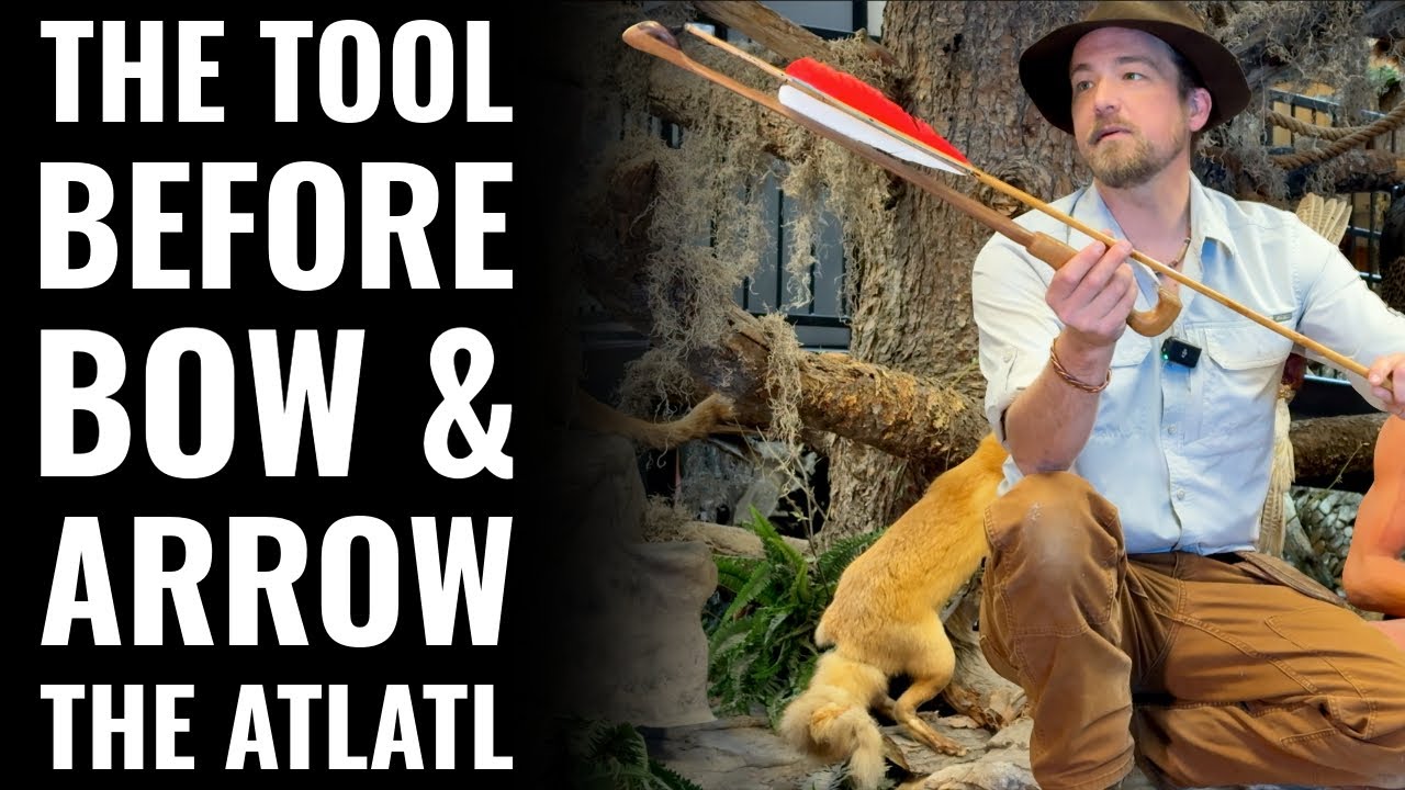 Unveiling the Atlatl: Ancient Spear-Throwing Tool Preceding the Bow and Arrow