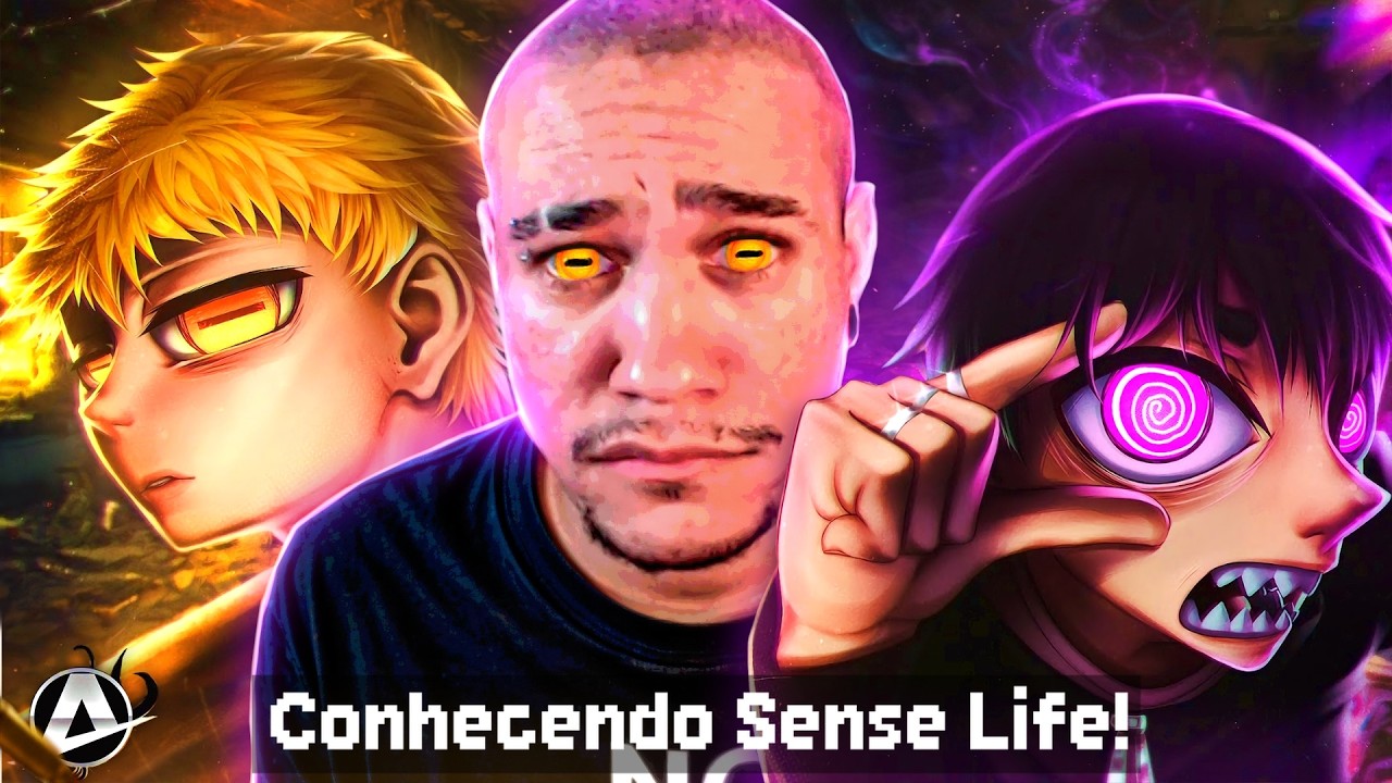 Conhecendo SENSE LIFE 💥 Parceria Formada - AniRap (Kaleb e Noah)