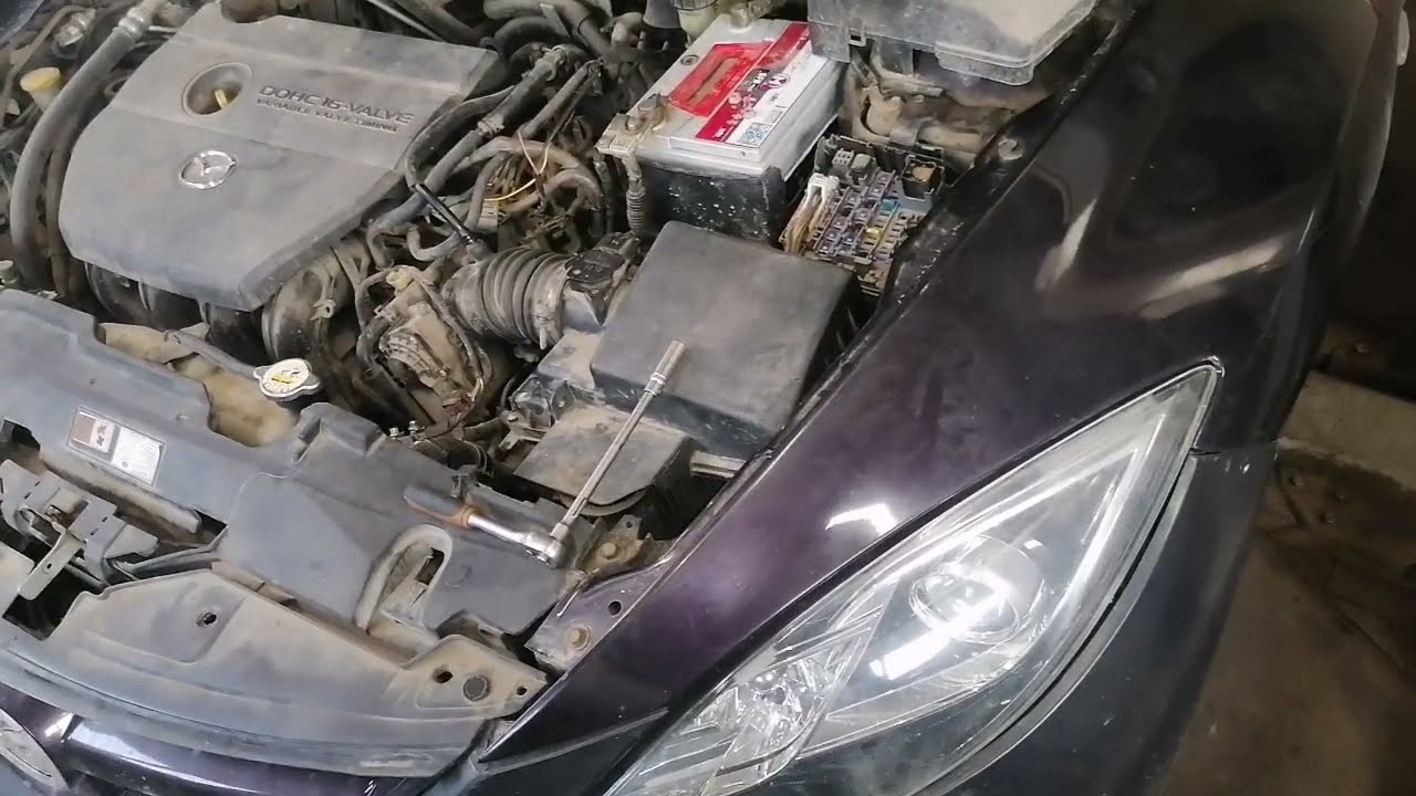 Mazda 6 (2007-2013) перестала заводиться, не крутит стартер...