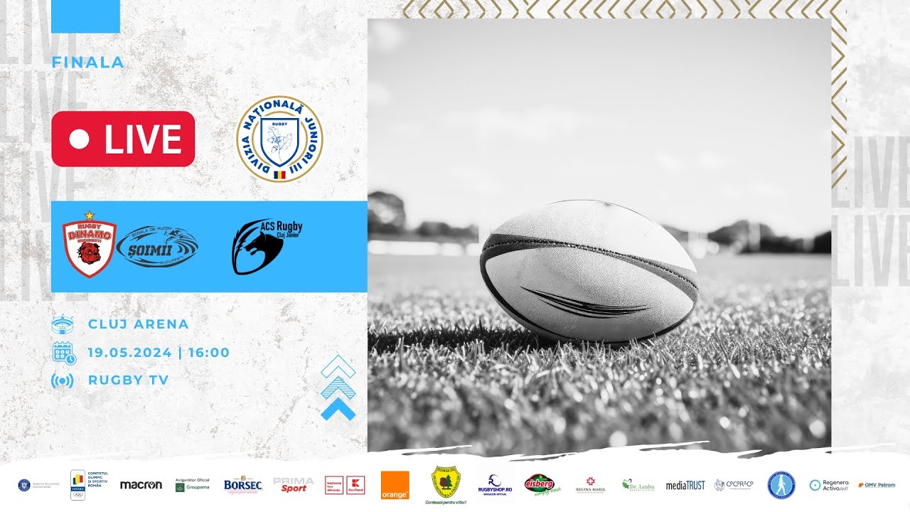 🏉 FInala DNJ III: ACS Șoimii Dinamo - ACS Rugby Cluj Junior