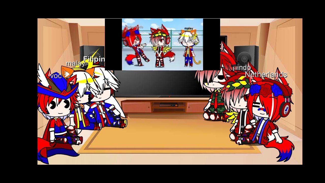 Countryhumans reaction indo and Netherlands gacha club ||bikin sendiri mah aku_-|| fypppppppppppp