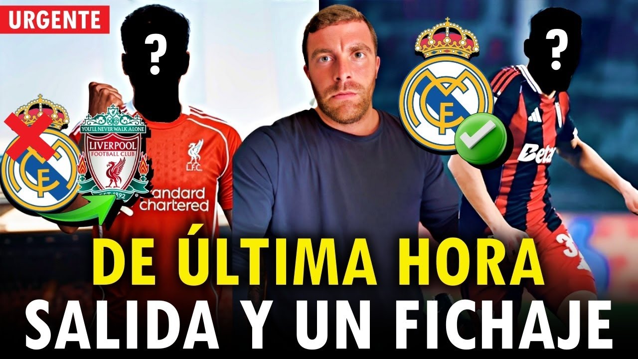 ¡ES OFICIAL! ¡NUEVO FICHAJE Y SALIDA CONFIRMADA! ¡NOTICIAS DEL REAL MADRID!