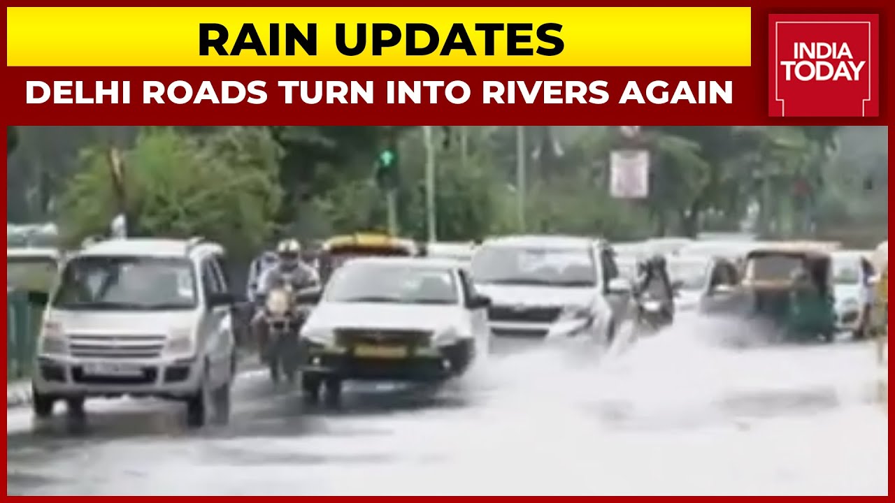 Delhi-NCR Rain Updates: Monsoon Mayhem Continues To Wreak Havoc In The National Capital