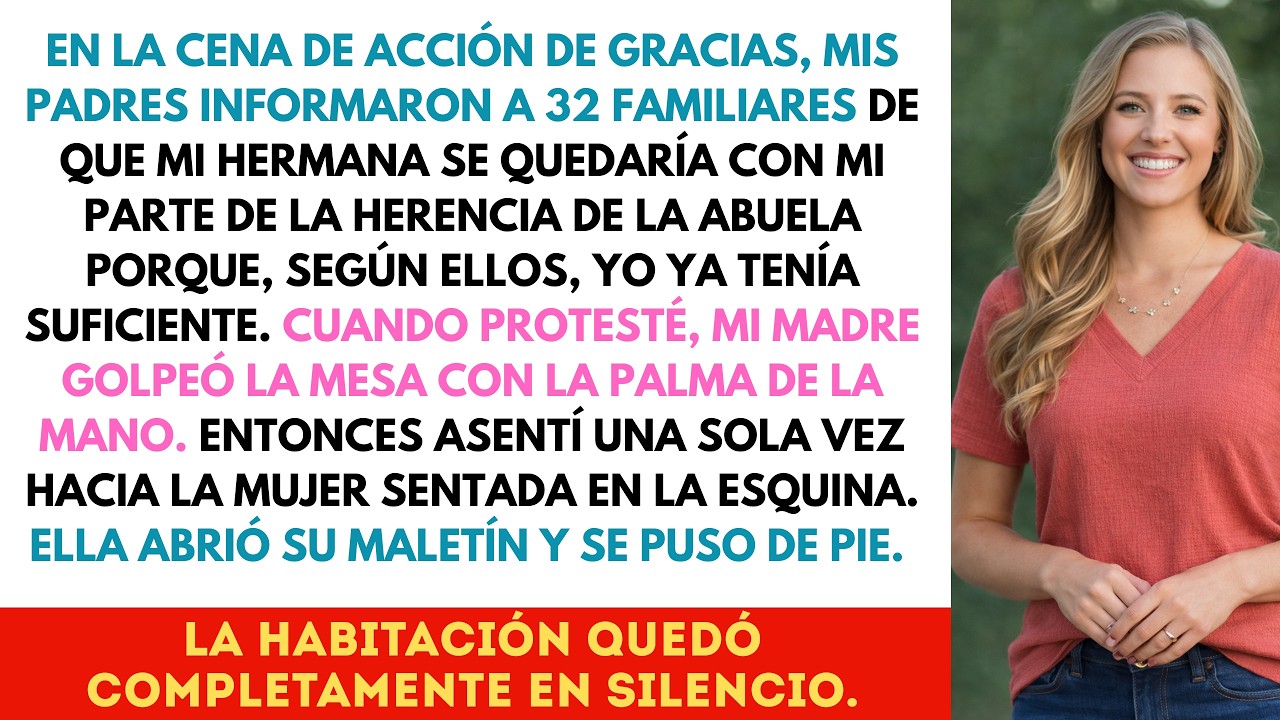 Mis Padres Le Entregaron Mi Fideicomiso a Mi Hermana en la Cena de Pascua...