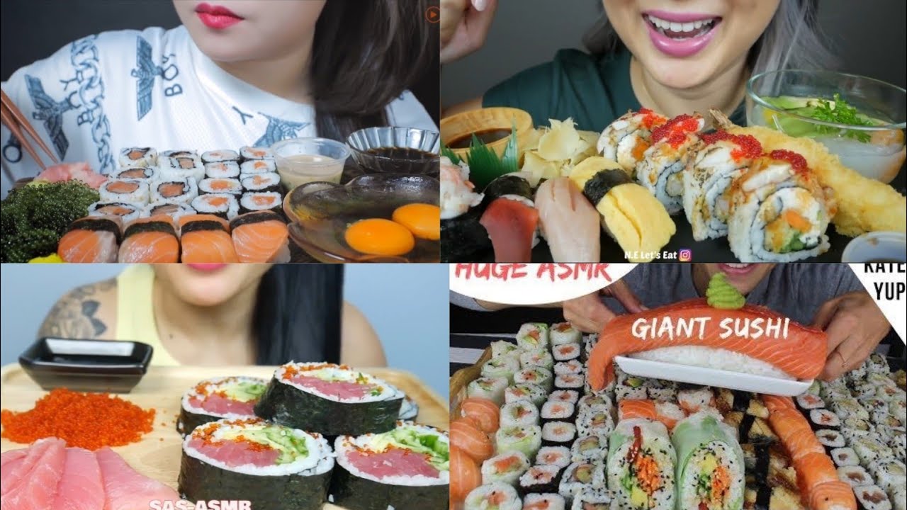 BEST SUSHI 🍣 ASMR COMPILATION
