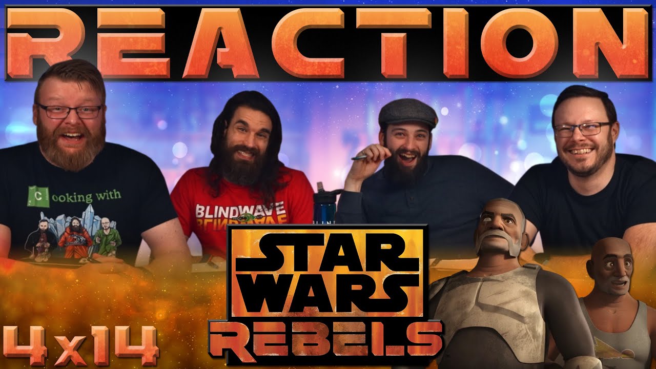 Star Wars Rebels 4x14 REACTION!! 