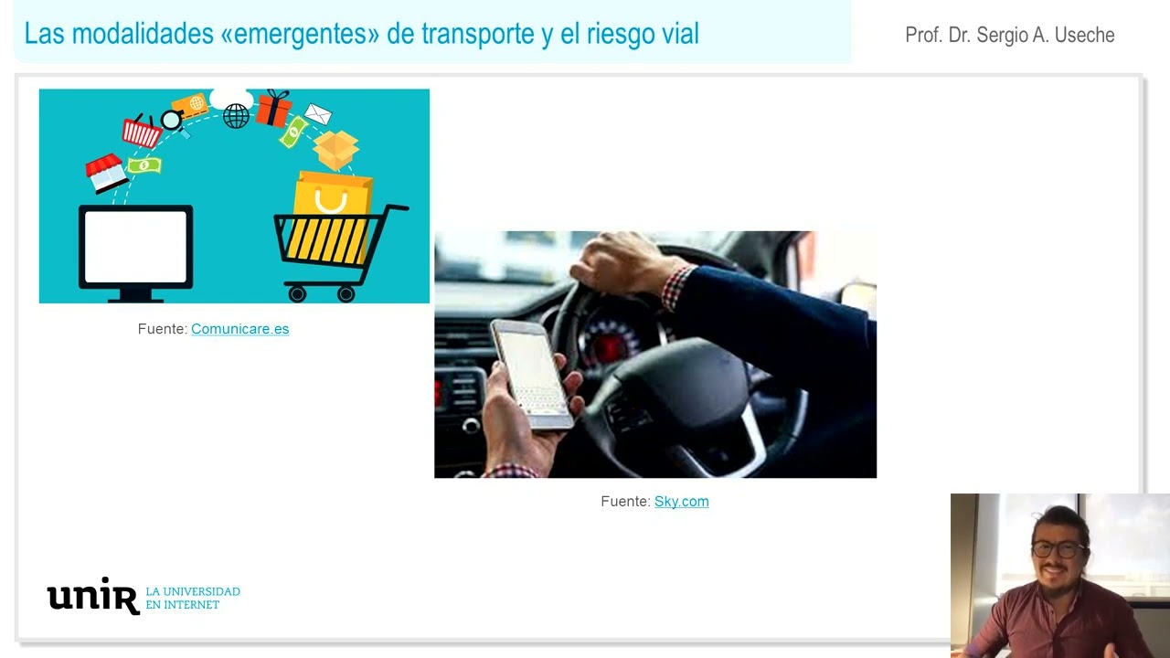 Las modalidades emergentes de transporte y el riesgo vial UNIR