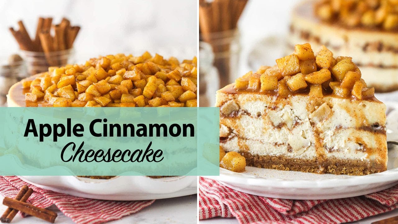 Apple Cinnamon Cheesecake