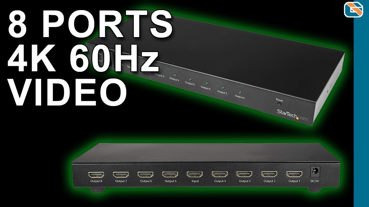 StarTech 8-Port 4K 60Hz HDMI Video Splitter Review