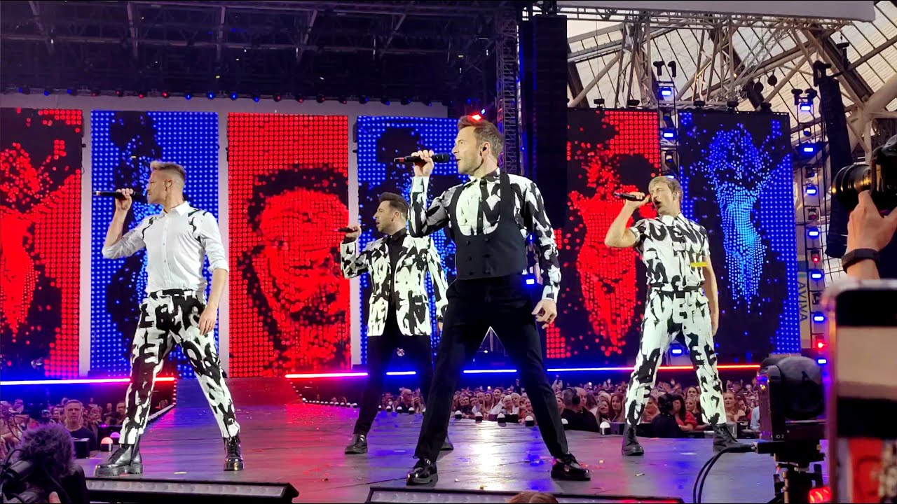 Westlife Aviva Dublin Ireland Live - Uptown Girl 8.07.2022 4k