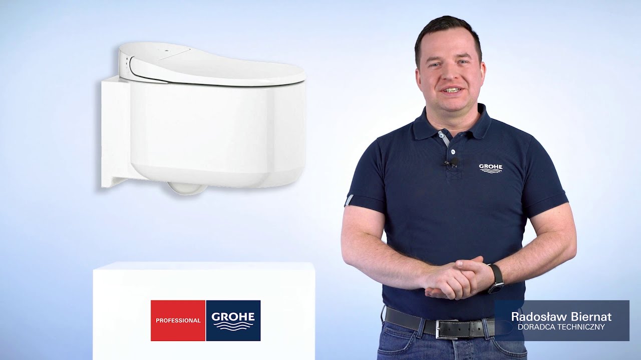 Toaleta myjąca GROHE Sensia Arena - film instalacyjny