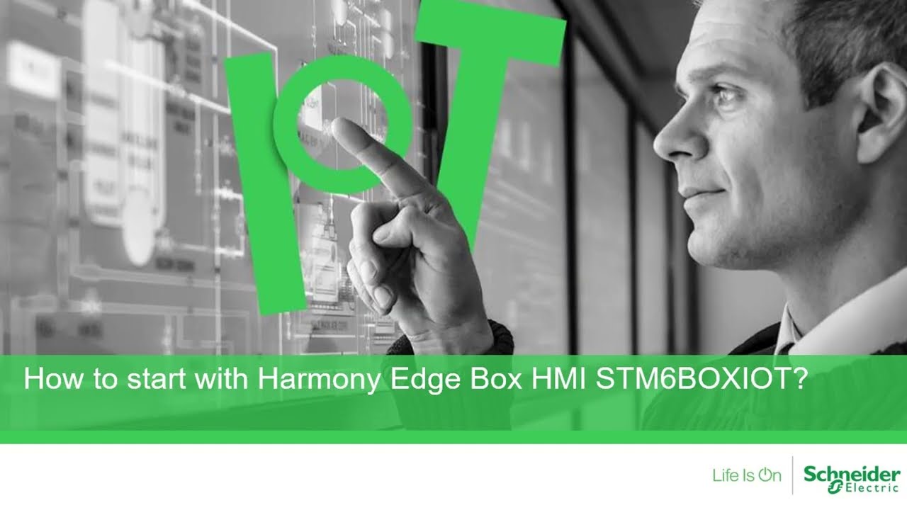 How to start with Harmony Edge Box HMI STM6BOXIOT