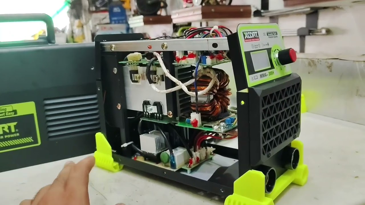 What is 3 card welding machine? XCORT MMA 305 H unboxing