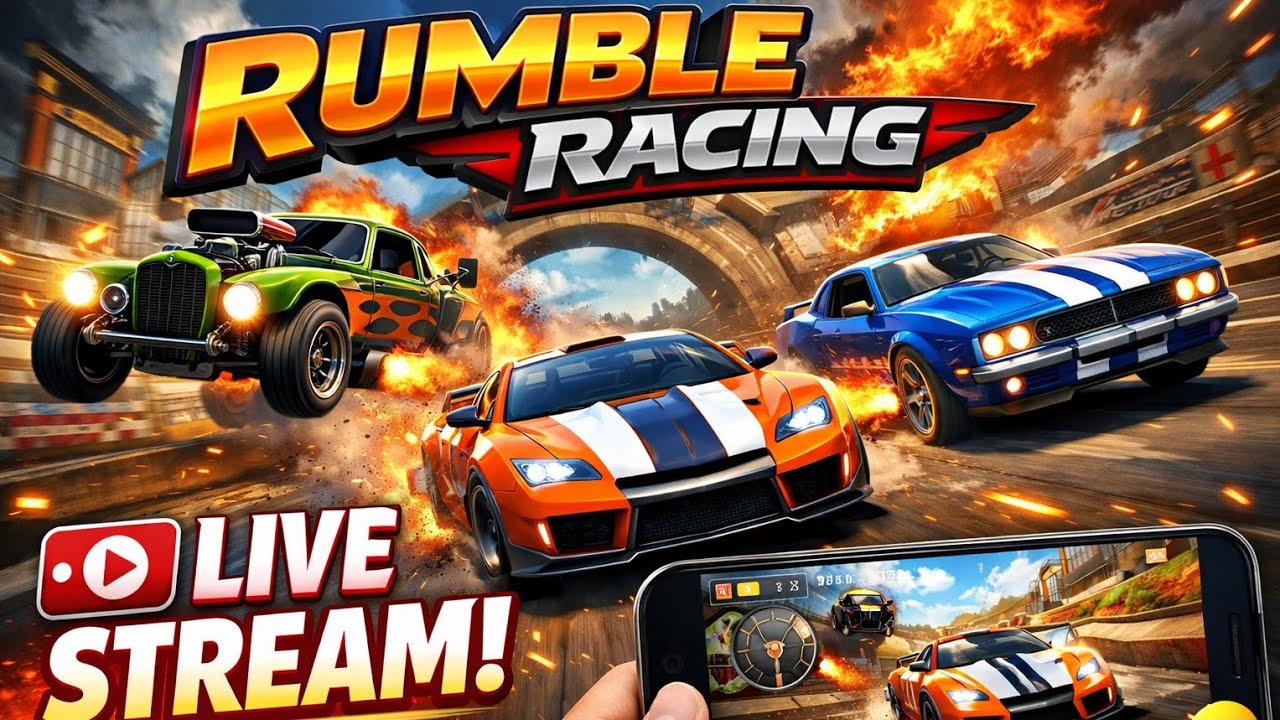 Rumble racing on phone is live!