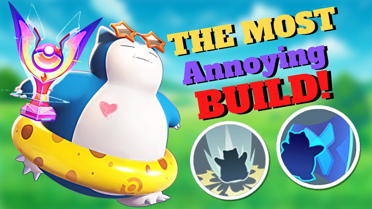 Pokémon Unite : Snorlax is so ANNOYING!! lol | Master Rank Game Play!