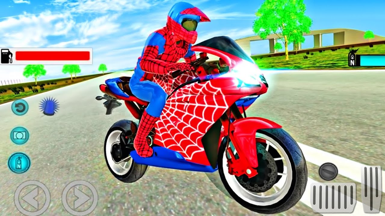 Bike SuperHero Driver Simulator Motorcycle - Best Android GamePlay