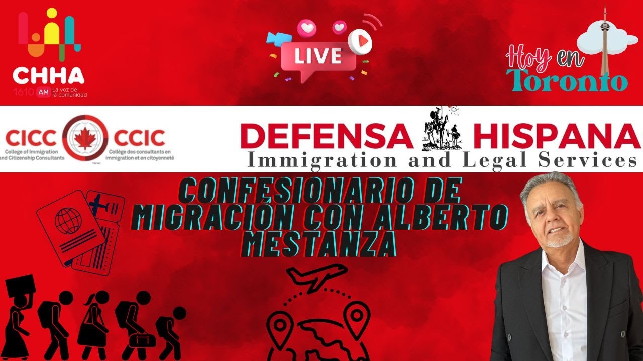Confesionario de Migración con Alberto Mestanza, Defensa Hispana