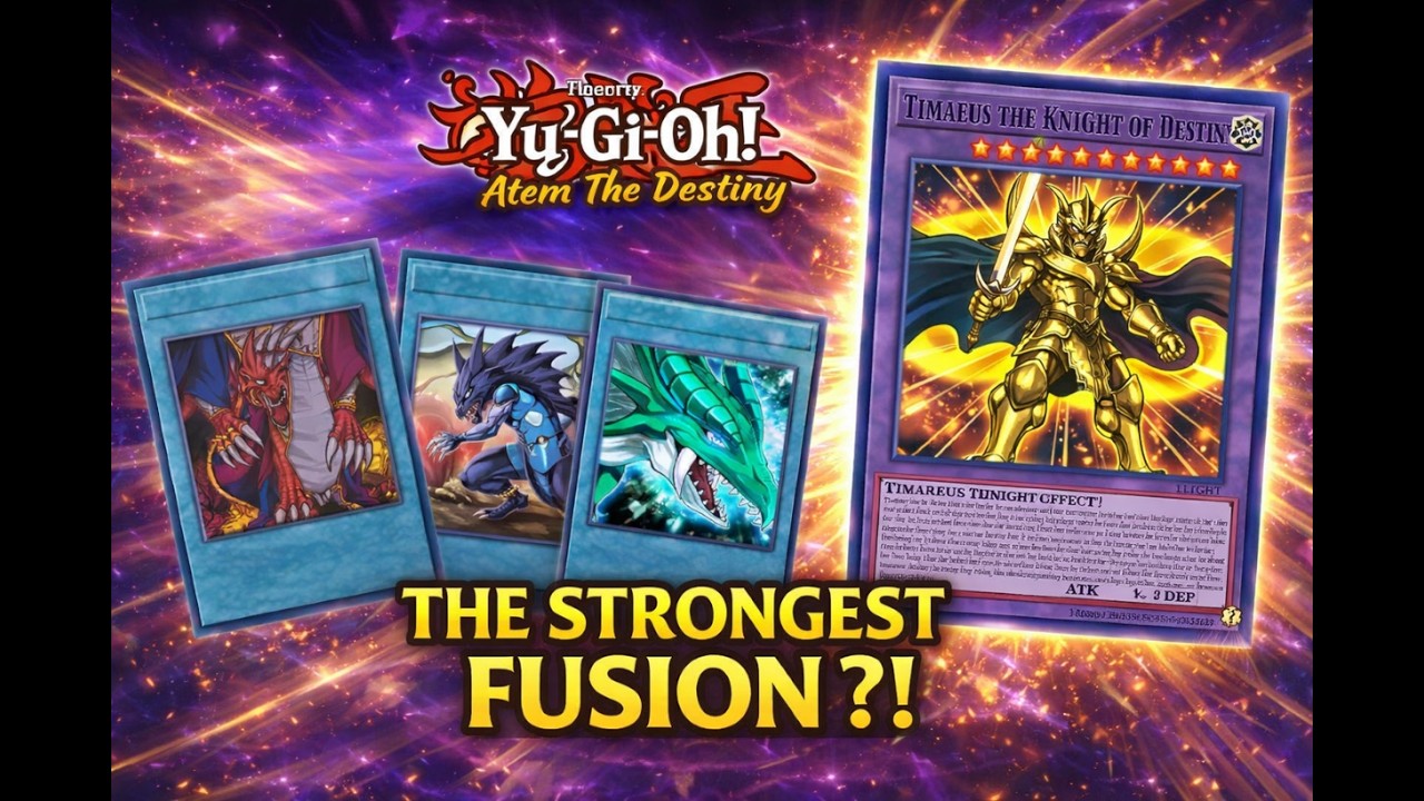 Legendary Dragons Fusion -YU-Gi-Oh  Atem The Destiny (New Update )