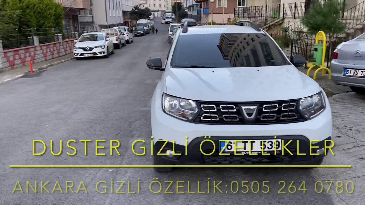 Duster Gizli Özellik Kodlama Comfort Prestige Eco G Tce Dci Ankara