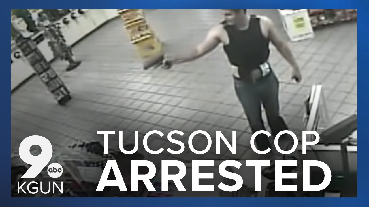 Tucson cop arrested, fired for pulling gun on gas station clerk