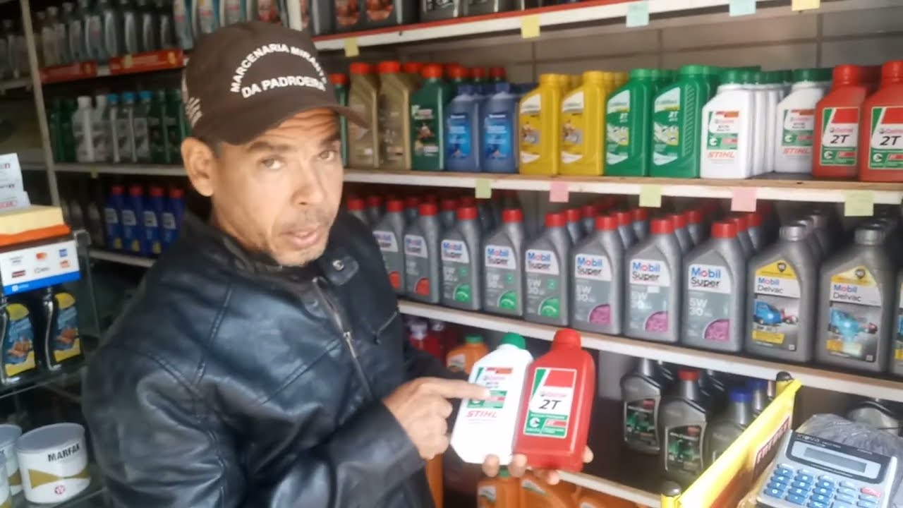 qual melhor Óleo para motosserra STIHL.8017H.ou.Castrol 2 tempo