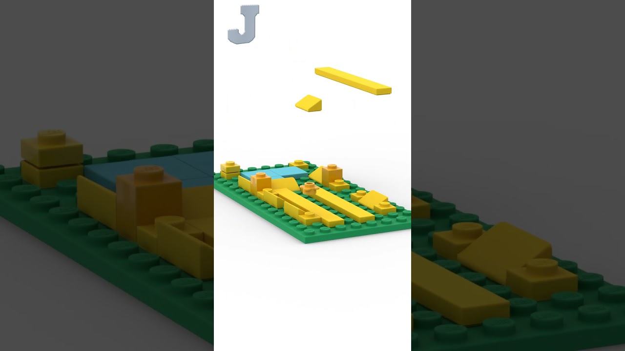 LEGO Slippery Tile Water Game Speed Build #letsbuildlego