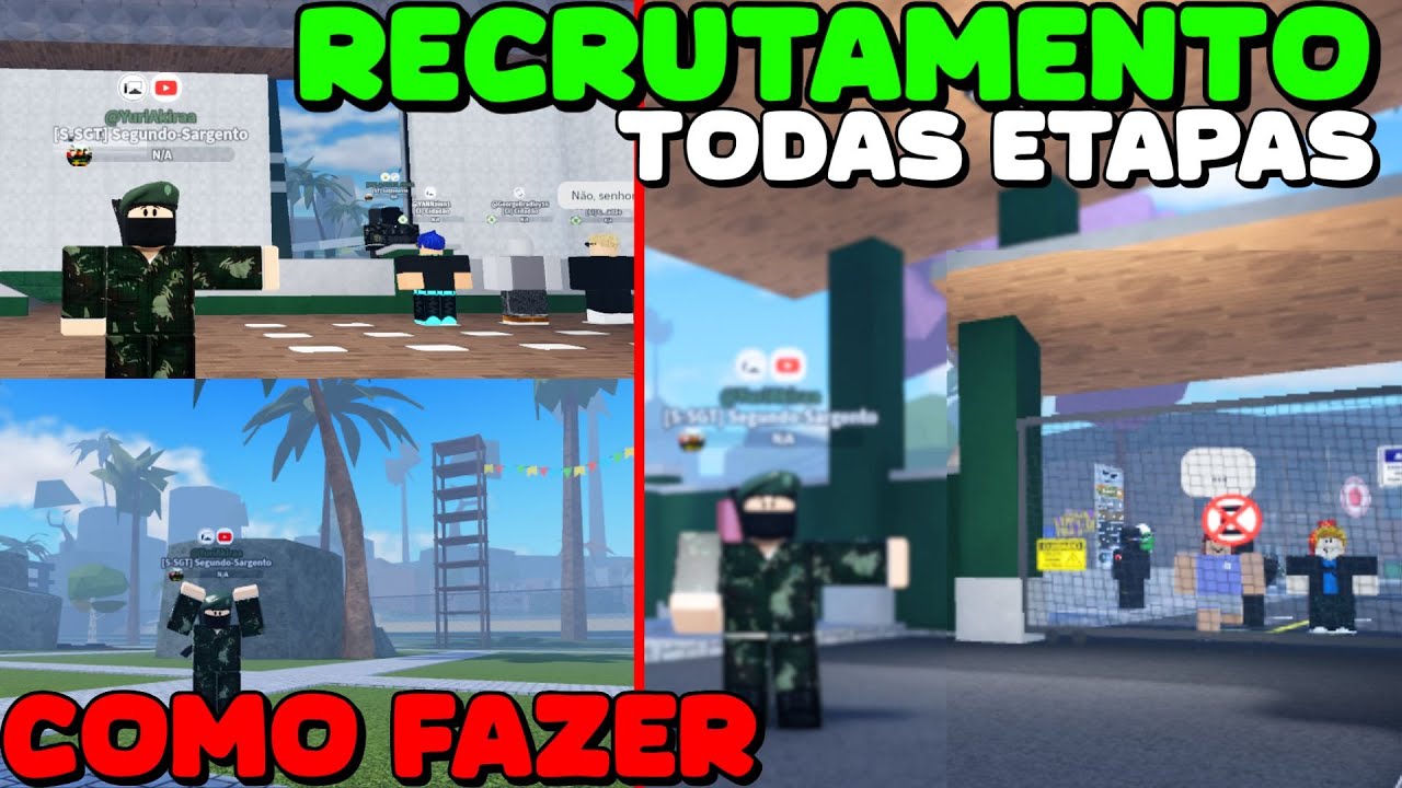 COMO FAZER UM RECRUTAMENTO NO EXERCITO BRASILEIRO !! | EB Do TEVEZ