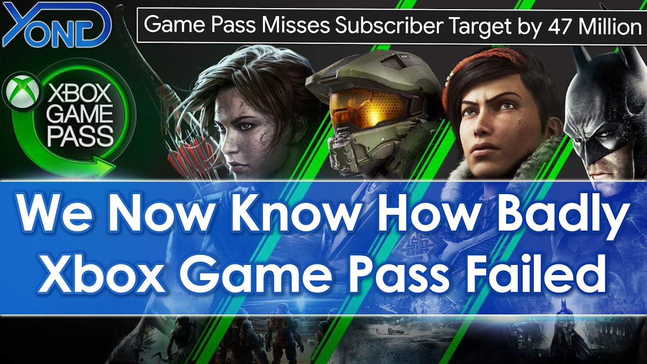 ОТЧЁТ: Ставка Xbox на Game Pass с треском провалилась...