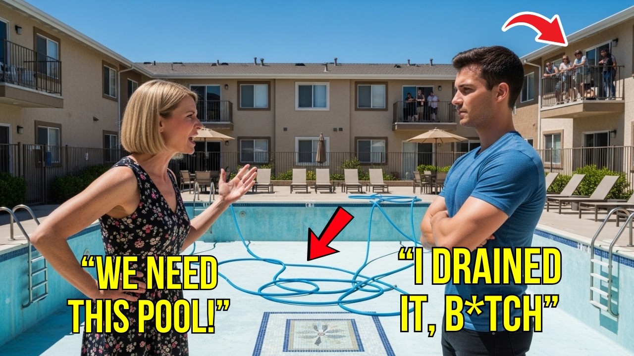 HOA Karen Demanded My Pool For a Party So I Drained It and She Called the Cops!