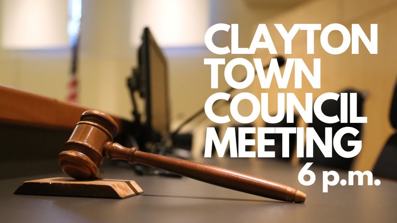 Clayton Town Council Meeting - March 2, 2026