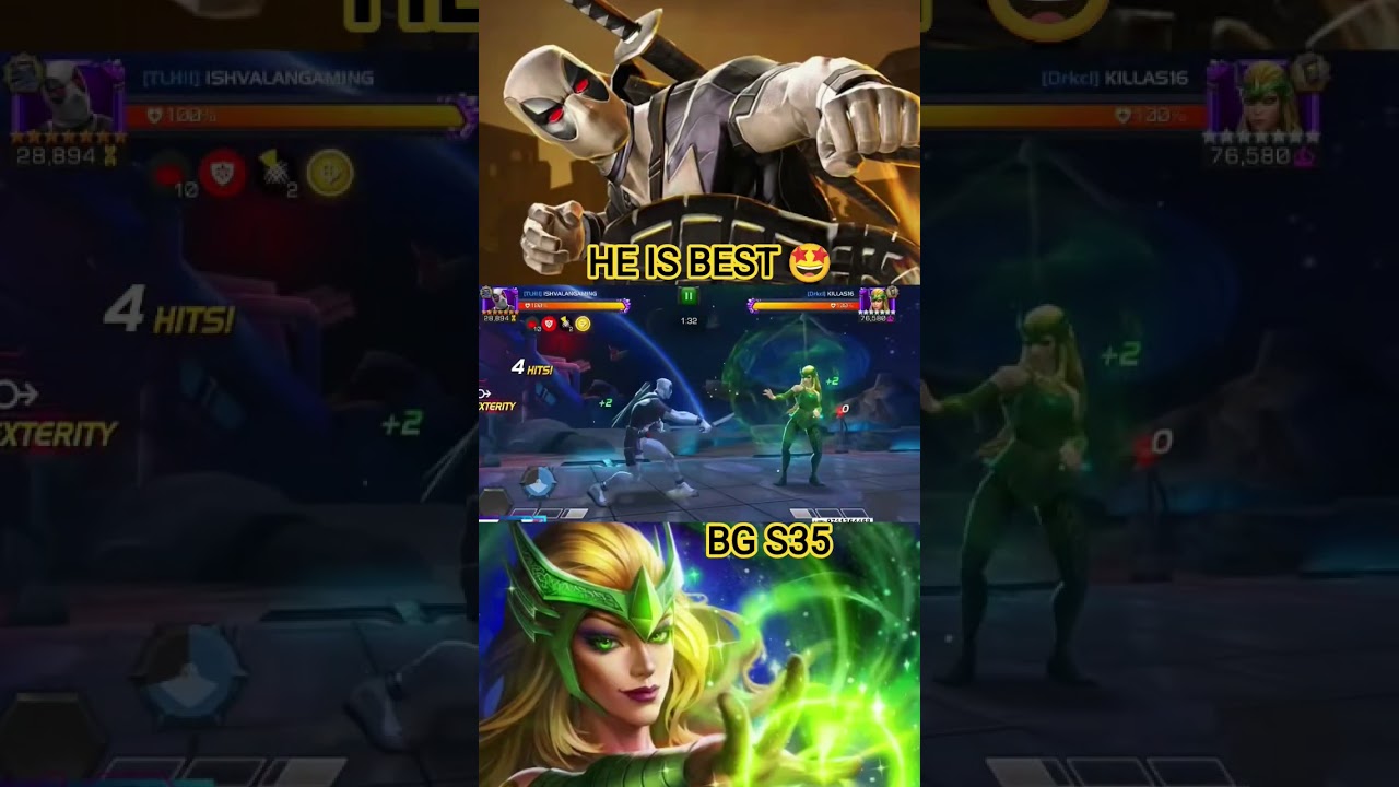 He Is Best 🤩#mcocgameplay #mcocbattlegrounds #mcocbattleground #mcoc #mcocshorts #marvel #kabamcoc