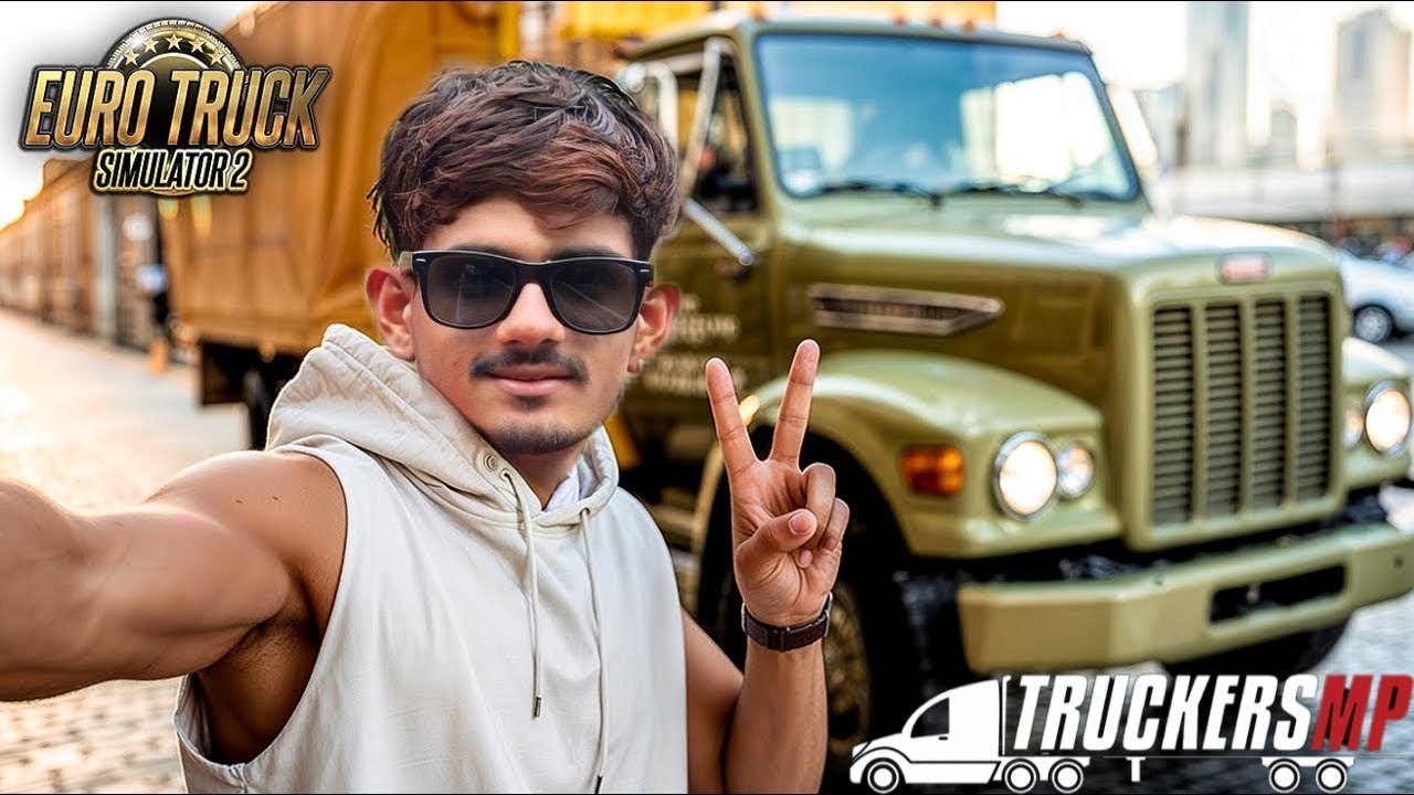 ETS 2 | INDIAN TRUCK DRIVER IN DANGEROUS ROAD MARATHI #ets2live