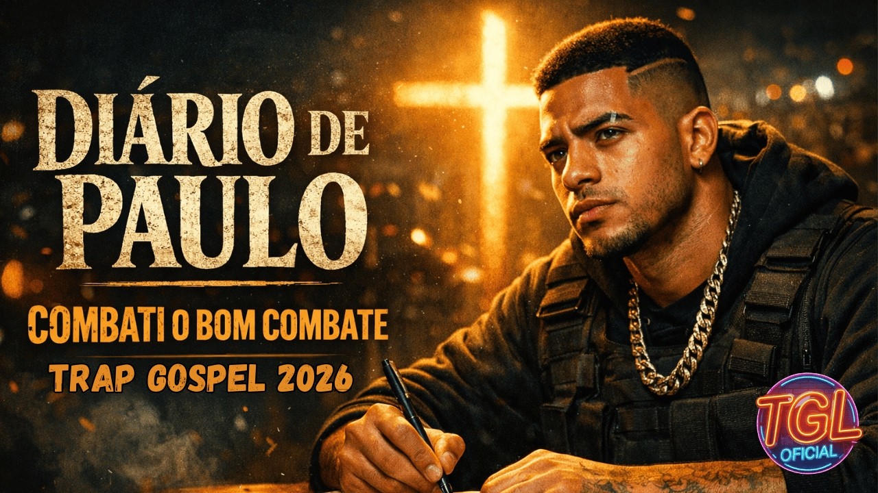 O TRAP GOSPEL MAIS ÉPICO DE 2026! 🔥 Diário de Paulo (Combati o Bom Combate)
