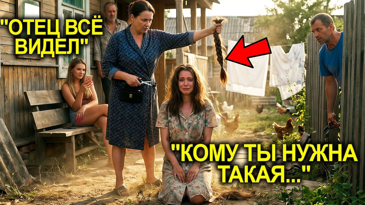 «Кому ТЫ Нужна?» МАЧЕХА Издевалась Над Ней И ОСТРИГЛА Наголо… А Спустя Годы Она ВЕРНУЛАСЬ Другой.
