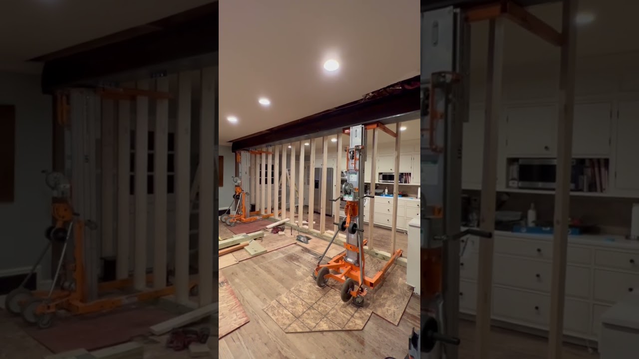 How to install a steel beam! 