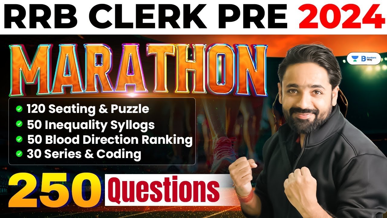 🔥IBPS RRB Clerk 2024 | Reasoning 7 Hours Maha Marathon | Reasoning By Puneet Sir