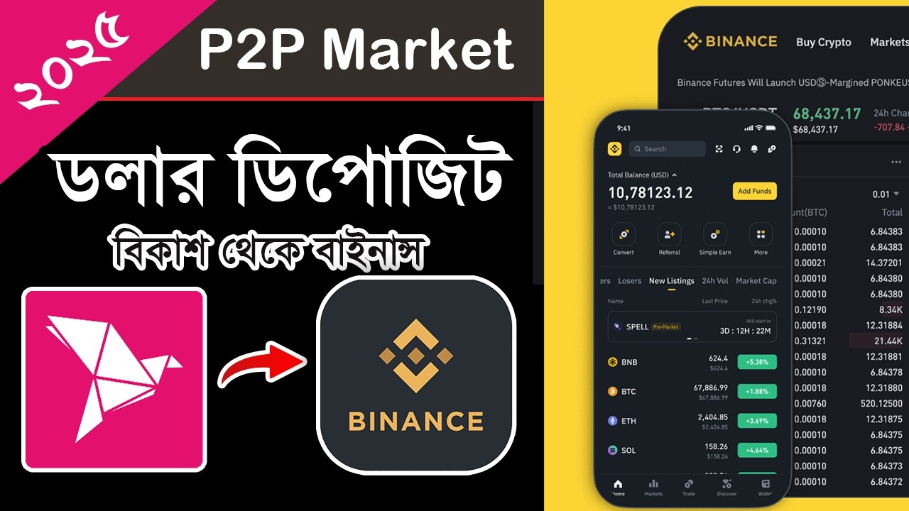 binance deposit from bkash | binance deposit | binance bkash deposit