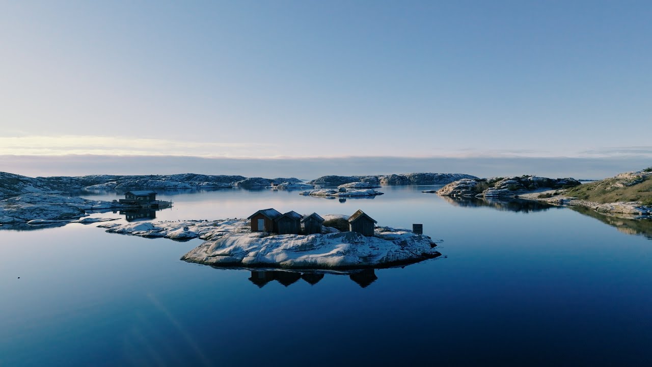 Behold the Winter Magic: Swedish West Coast by Drone