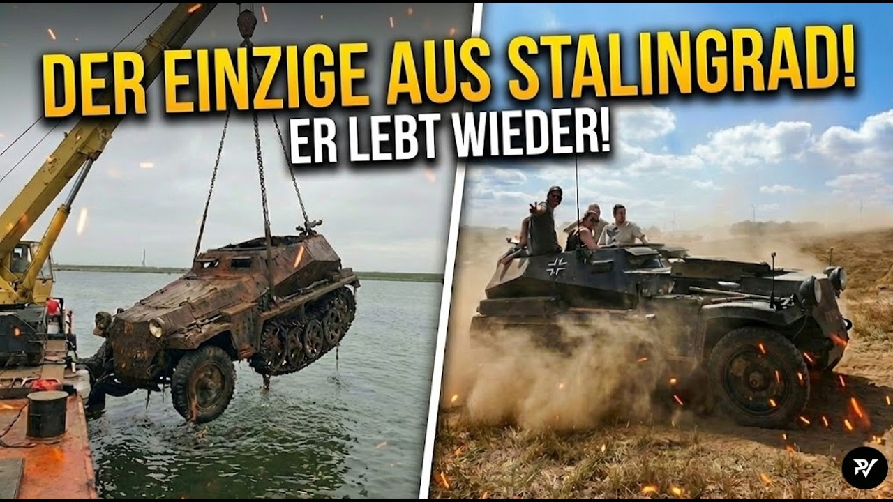 Jedyny pojazd Wehrmachtu, który przetrwał Stalingrad!